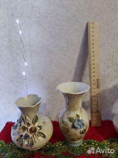 Кисловодский фарфор вазочки