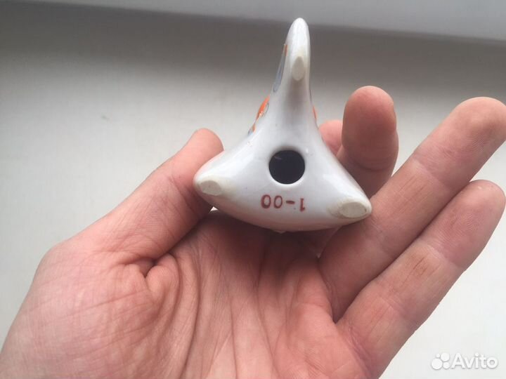 Фарфоровая Солонка «Петух» СССР Петушок