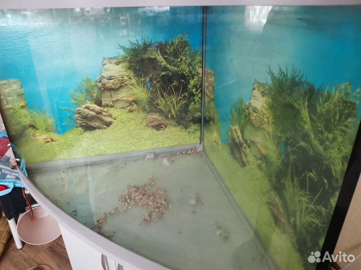 Аквариум с тумбой