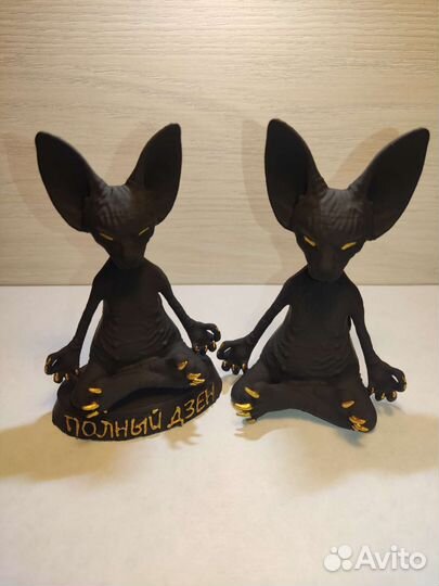 Фигурка кошка сфинкс будда статуэтка