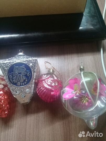 Елочные игрушки СССР коллекционные
