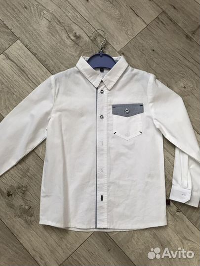 Рубашка белая 116