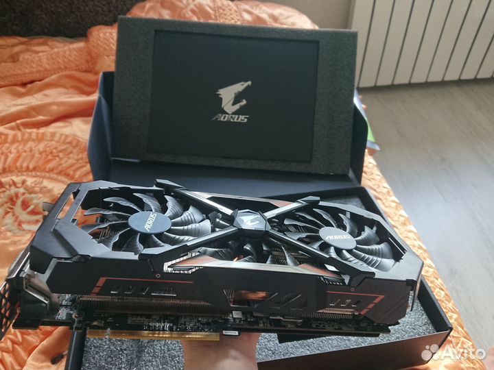 Видеокарта Gigabyte aorus GeForce GTX 1080 Ti 11GB