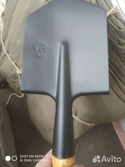 Лопата саперная с оригинальным чехлом, отк 1985г