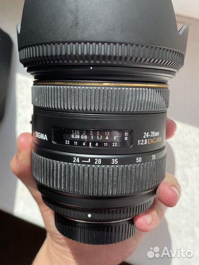 Объектив sigma 24 70 2.8 nikon