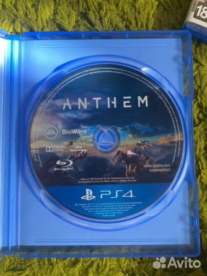 Anthem игра для PlayStation 4