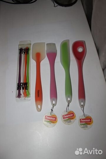 Силиконовые приборы Fissman IKEA