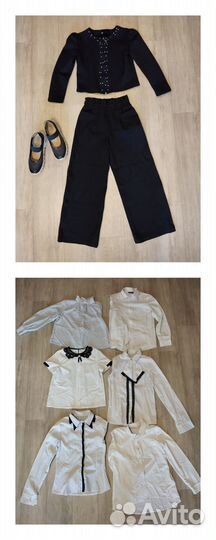 Школьные вещи для девочки 134-140 р. пакетом