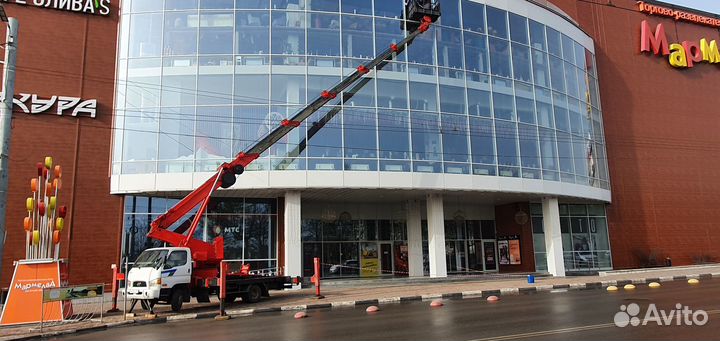 Аренда и услуги телескопической автовышки, 200 кг, 12 м