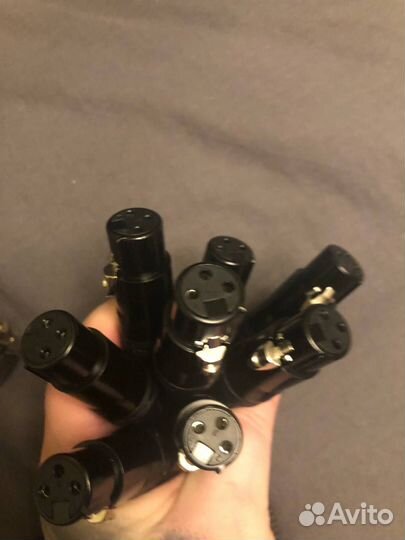 Кабель Мультикор D-SUB 25 на 8 XLR / 3 метра