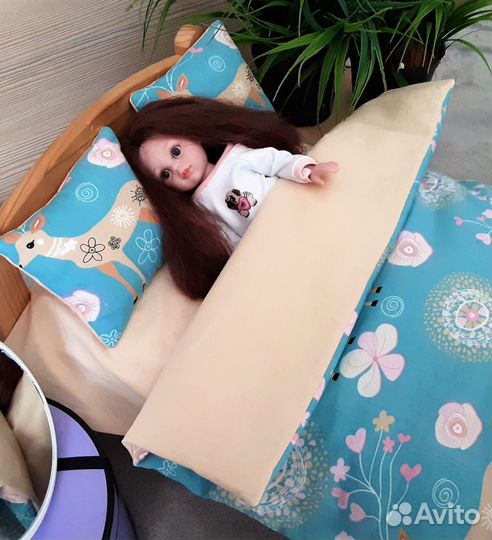 Постельное белье для кукол в наличии