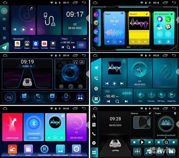 Topway TS18 3+32GB 8 ядер для Toyota Fj Cruiser 2006-2020