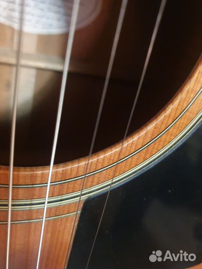 Акустическая гитара yamaha fg250 m japan массив