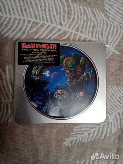 Cd iron maiden THE final frontier
