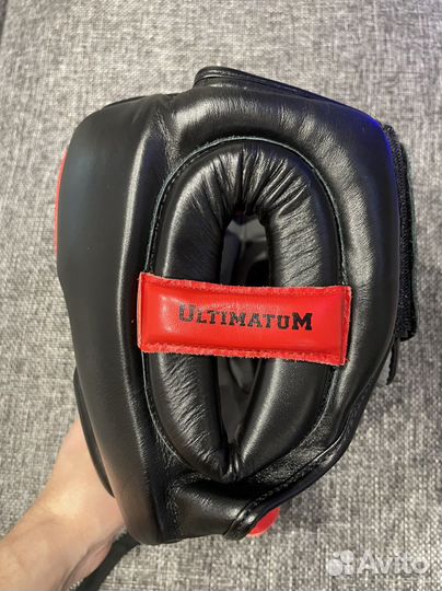 Боксерский шлем бандаж и перчатки ultimatum boxing