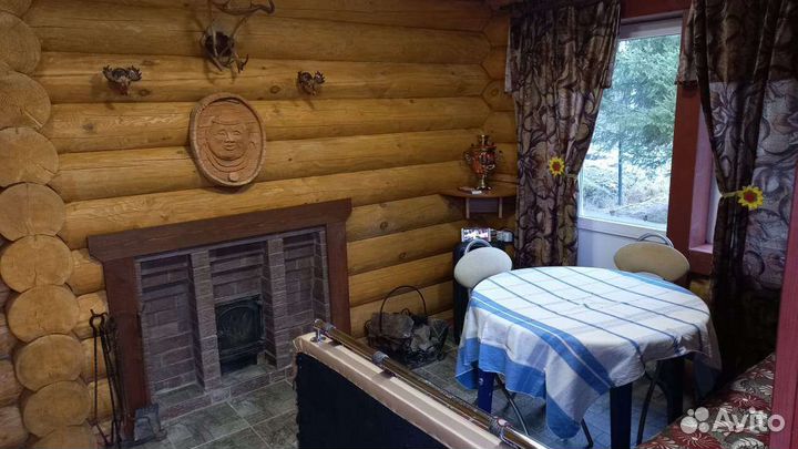 Русская баня на дровах