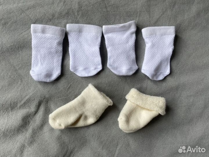 Olant носки для новорожденных (стопа до 6см)