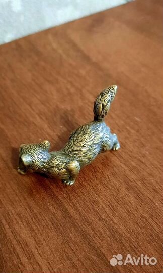 Кот Манул, бронза