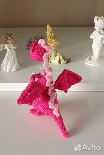 Вязаные игрушки дракон