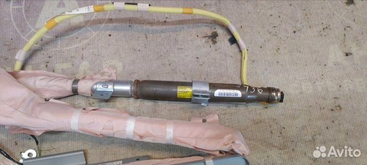 Шторка безопасности левая Citroen C Crosser EP 4HN