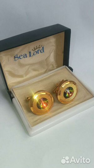 Запонки винтаж sea lord