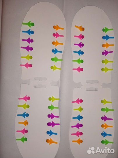 Шнурки для обуви силиконовые