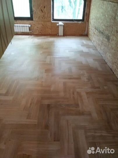 Укладка Циклёвка