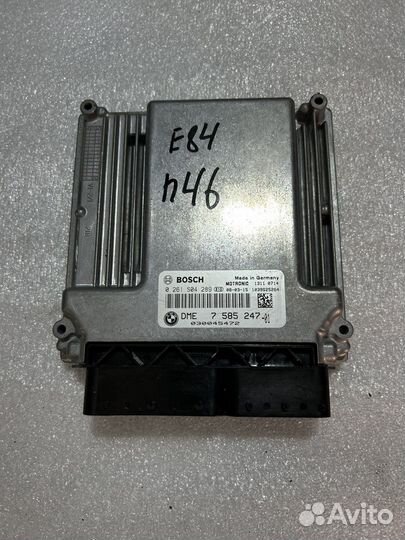 Блок управления двигателем BMW X1 E84