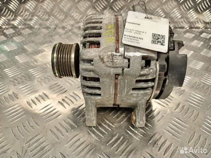 Генератор Renault Fluence (2009 - 2013) 0124425093