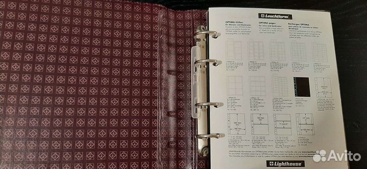 Альбом под монеты с монетами