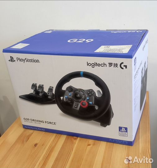 Руль logitech g29 новый / гарантия