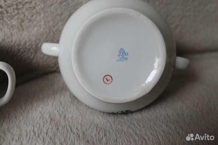 Сахарница чашки сервиз СССР