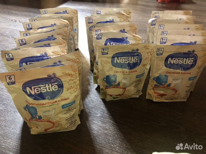 Детские каши молочные