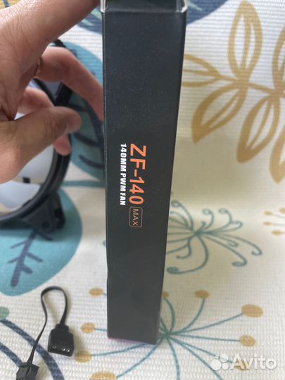 Вентилятор для корпуса пк 140x140 мм новый