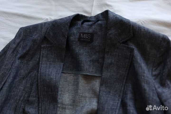 Льняной костюм женский Marks & Spencer