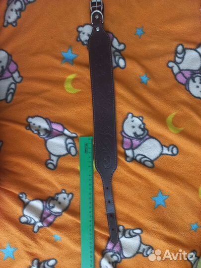 Кожаный ошейник для собак