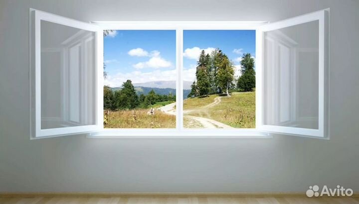 Пластиковое окно/Окно пвх 1530*1630