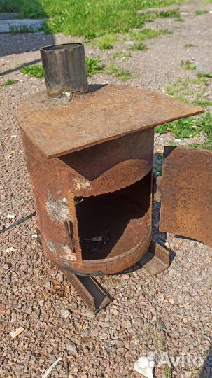 Печь буржуйка