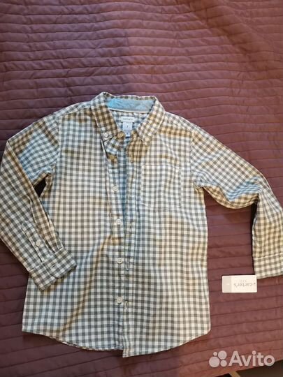 Рубашка Carters р. 122-128