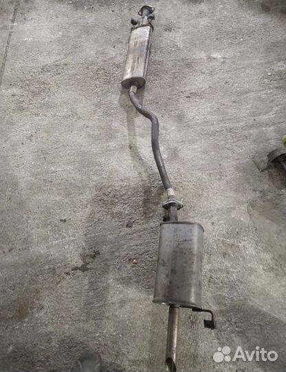 Глушитель Nissan Juke hr15de