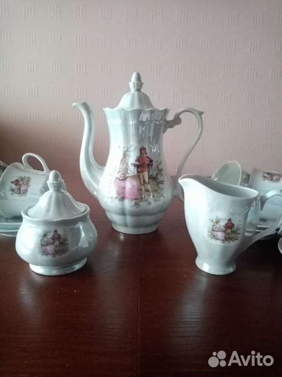 Чайный сервиз фарфор новый