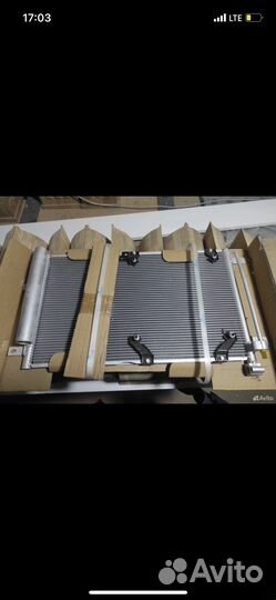 Приора Радиатор Кондиционера Halla—Новый