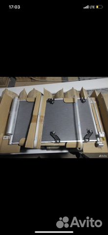 Приора Радиатор Кондиционера Halla—Новый