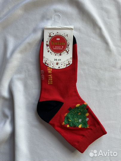 Носки новогодние