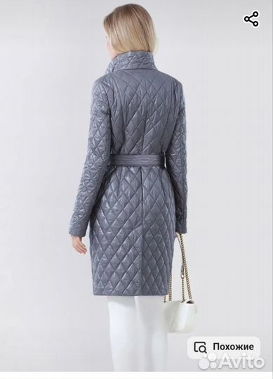 Стеганое пальто