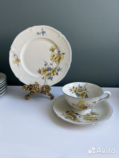 Чайные / кофейные трио / фарфор германия