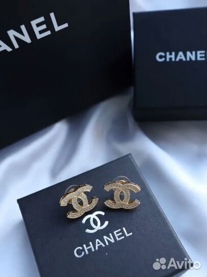 Серьги Chanel эксклюзив