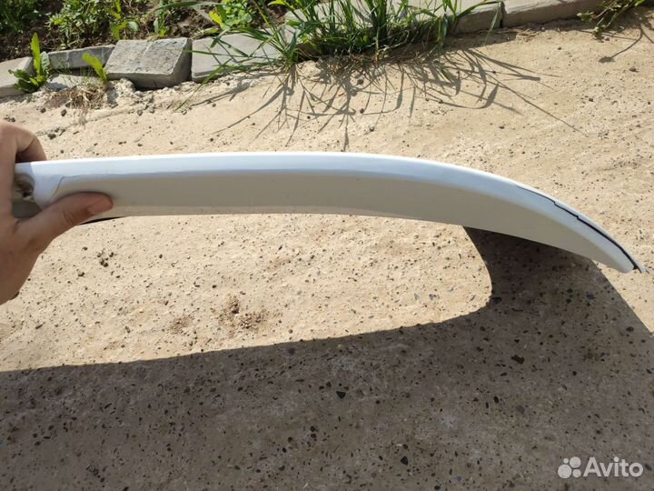 Спойлер багажника Focus 3 2011-2019 frozen white