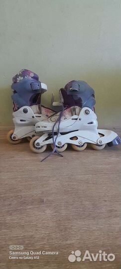 Роликовые коньки детские раздвижные