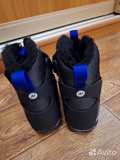 Ботинки лыжные на липучках 34 размер